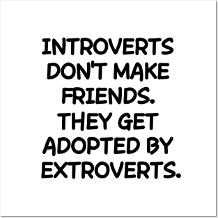 Introverts and co. Posters and Art